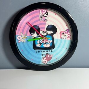 Disney Channel‎ Multicolor Wall Clock